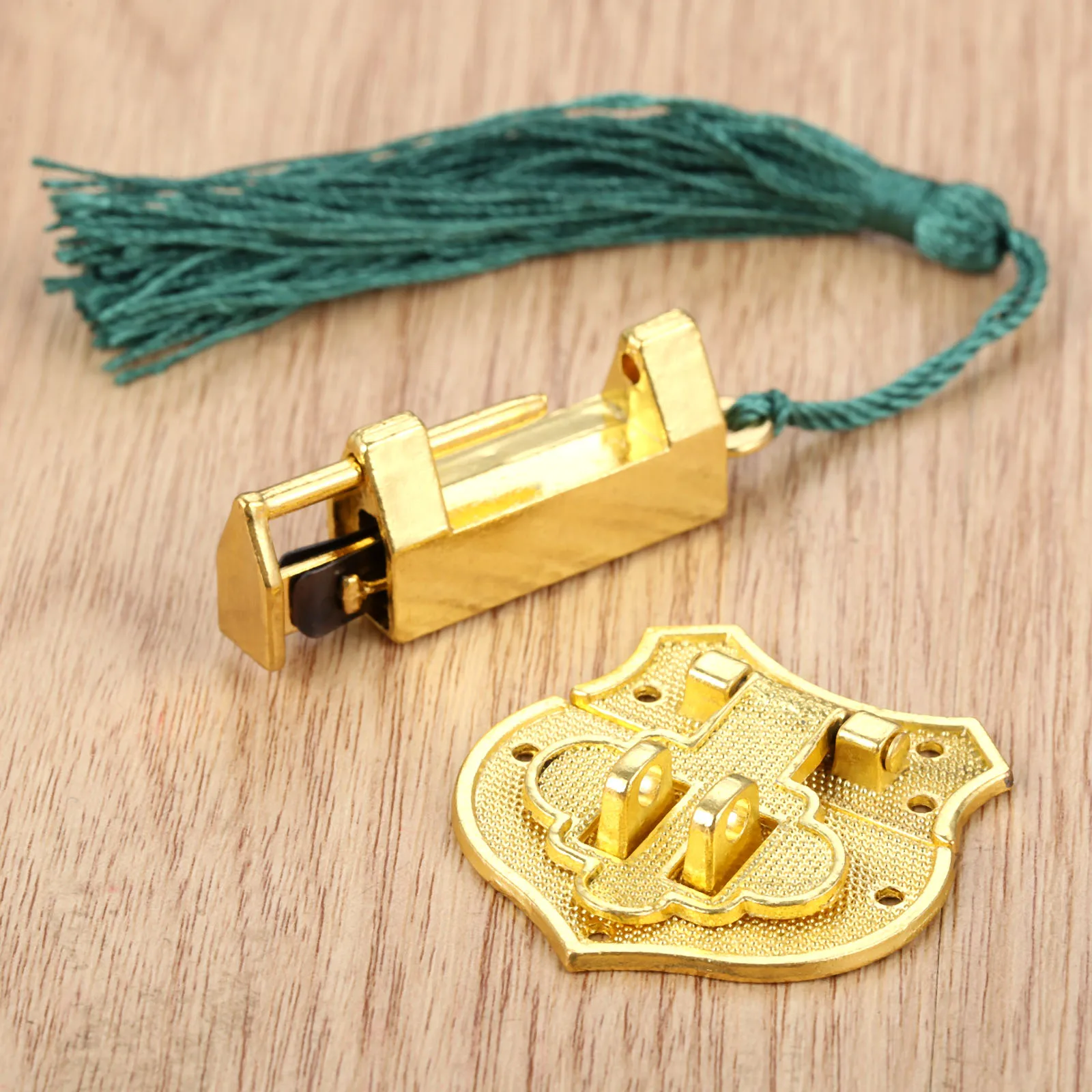 2Pcs Vintage Antique Lock Zinc Alloy Chinese Old Retro Keyer Padlock Jewelry Wooden Box Drawer | Строительство и ремонт