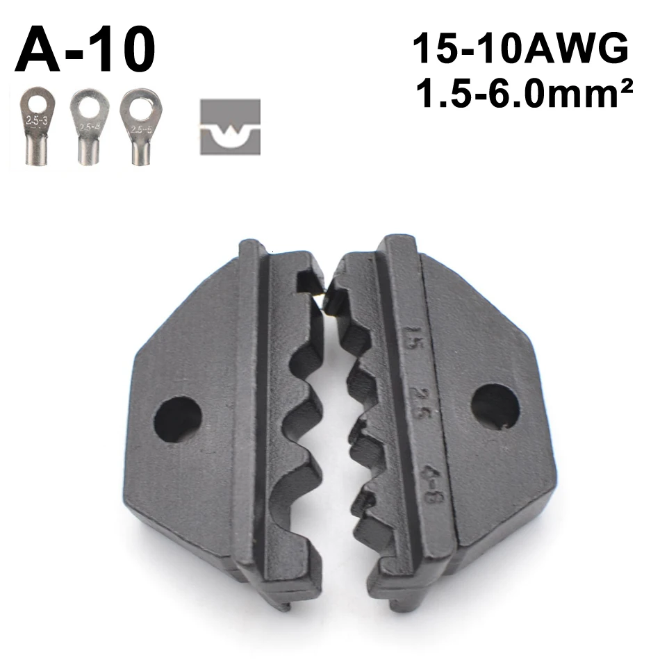 Обжимные плоскогубцы штампы мульти ручные инструменты челюсти детали VE штифт RV SV