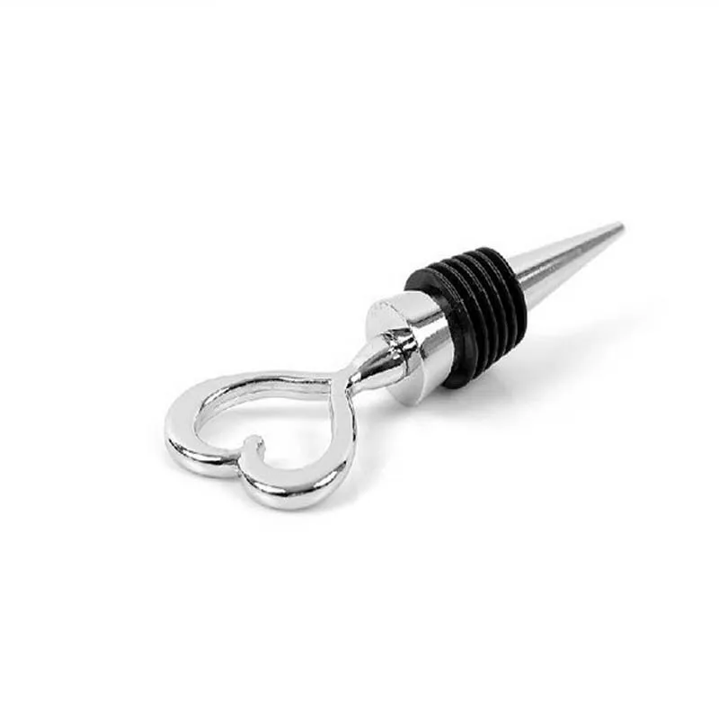 Zinc alloy heart shaped red wine stopper bar tools | Дом и сад