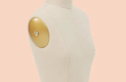 Fashion Female Torso Body Wooden Flexible Mannequins, Tripod Stand 1:2 Manikin Body Clothing  Cut,Can Pin Villain B068 images - 6