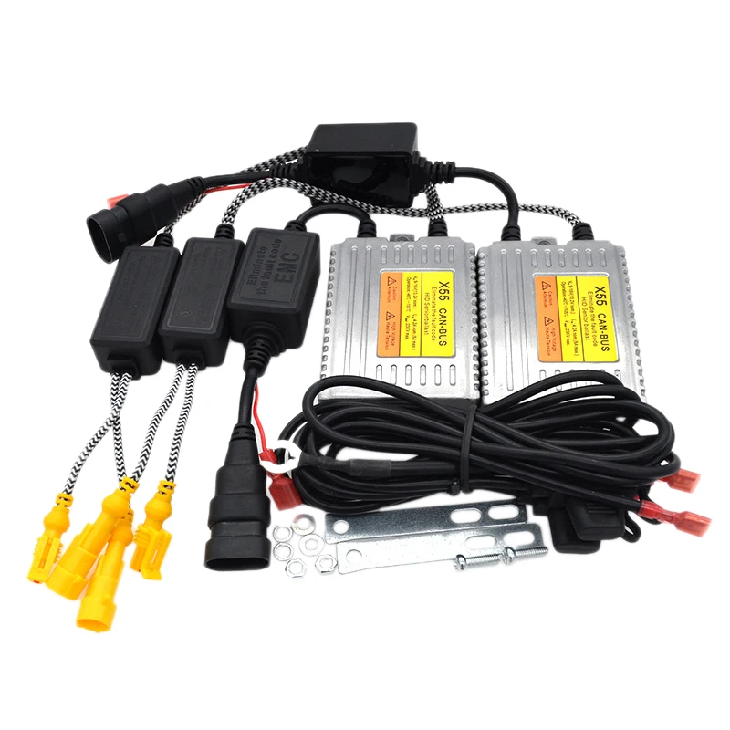 Dlt X55 12V 55W балласт Автомобильные фары быстрый старт ультра-тонкий Замена реактора