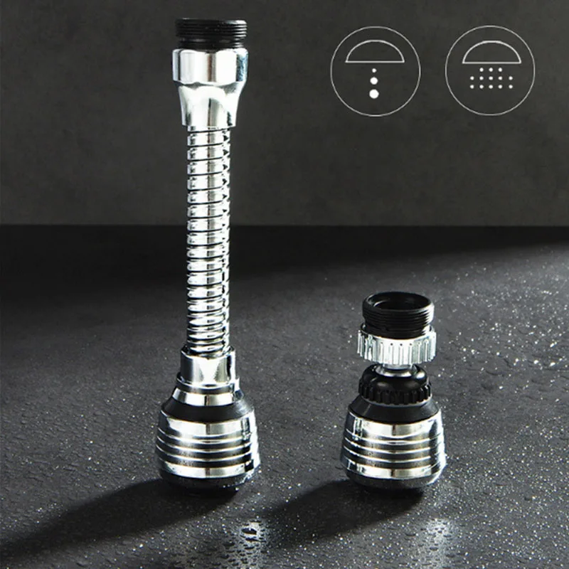 2 Modes 360 Rotatable Bubbler Water Saving High Pressure Nozzle Filter Tap Adapter Faucet Extender Bathroom Kitchen Accessories | Дом и сад