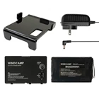 WINDCAMP FT-818 3000 мАч литиевый полимерный аккумулятор зарядное устройство крышка аккумулятора с подставкой для Yaesu Ft-818 FT-817 черный