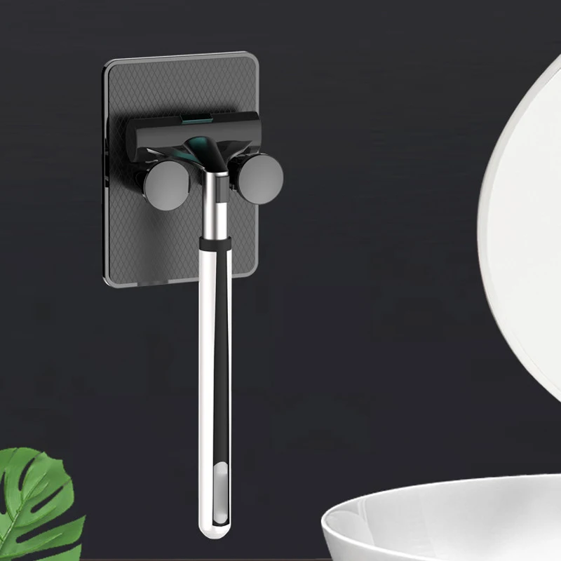 

Wall Mounted Type Shaving Razor Holder Shower Bathroom Wall Razor Rack Men Shaver Shelf Hanger Kitchen Adhesive Storage Hook
