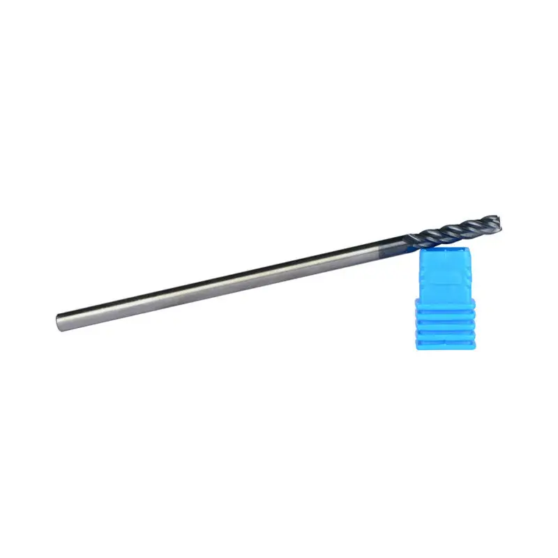 

Solid Tungsten Carbide End Mill CNC Milling Spiral Drill Bit Cutter 4 Flute Tool