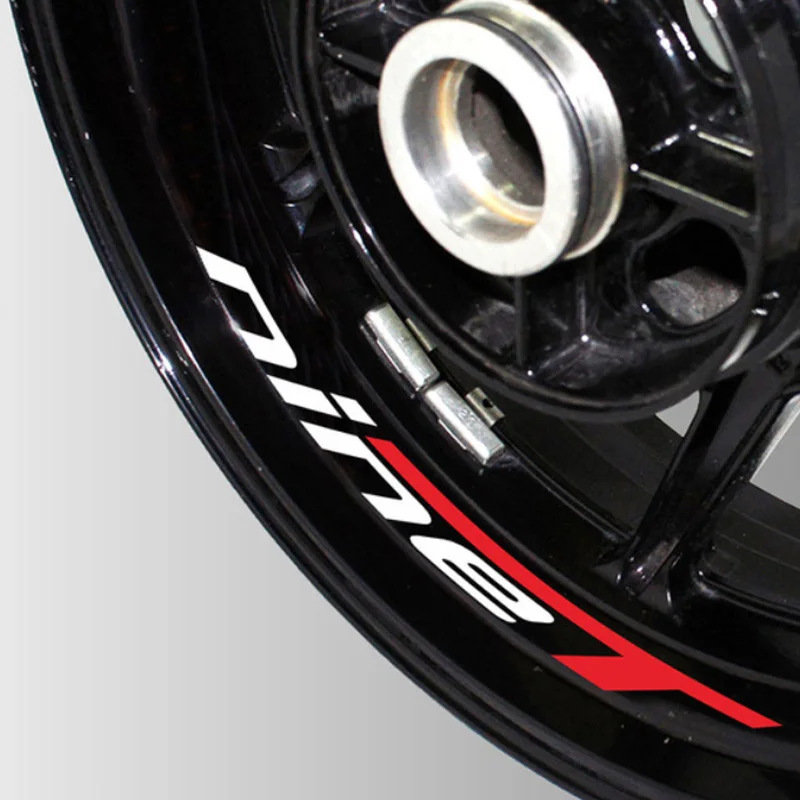 Высококачественная наклейка с логотипом на обод мотоцикла светоотражающие