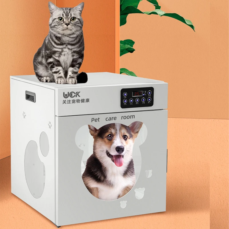 

Pet Smart Dryer Pet Drying Box 360 Degrees Cycle Hot Air Disinfection Drying Machine for Large Dog Hair Water Blowing Machine