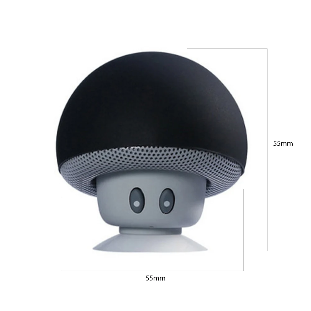 

Wireless Mini Bluetooth Speaker for Smartphones Bluetooth Sound Box with Sucker Function Portable Mushroom