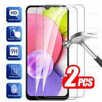 2pcs Tempered Glass For Samsung Galaxy A03s Glass Screen Protector Sumsung 03s A03 A23 A13 A53 A73 A33 Cover Protective Film