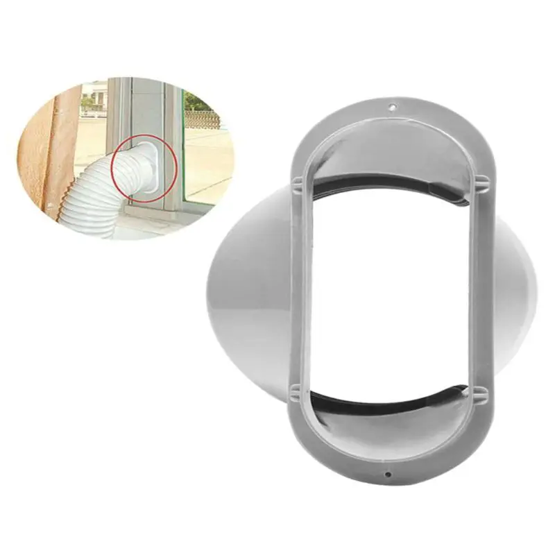 

1 Pcs 13/15cm Diameter Portable Air Conditioning Body Exhaust Duct Interface Pipe Connector Conditioner Parts