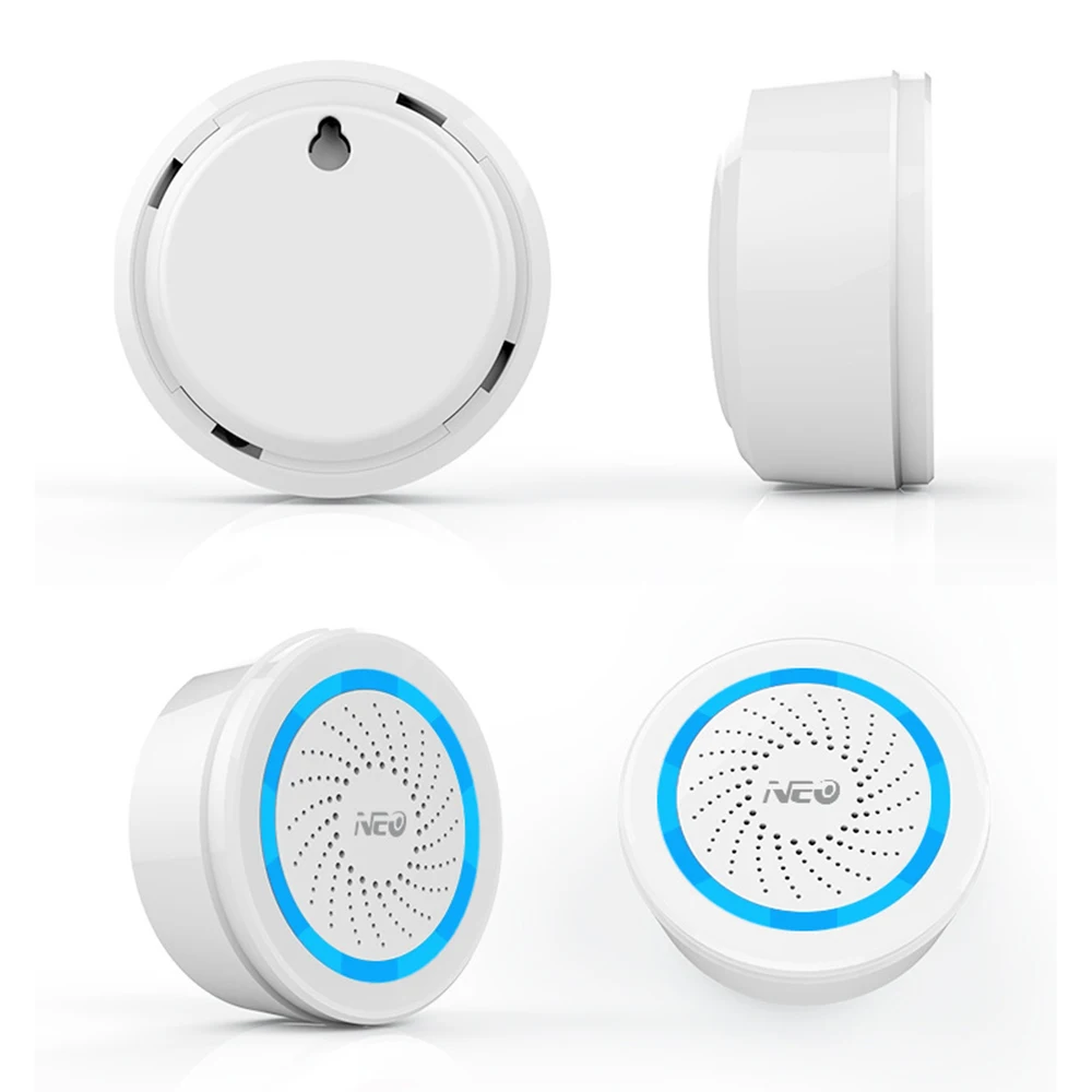 

NEO NAS-AB02Z Wireless Siren Alarm Z-Wave Sensor Compatible with Z-Wave 300 Series 500 Series Home Automation Alarm