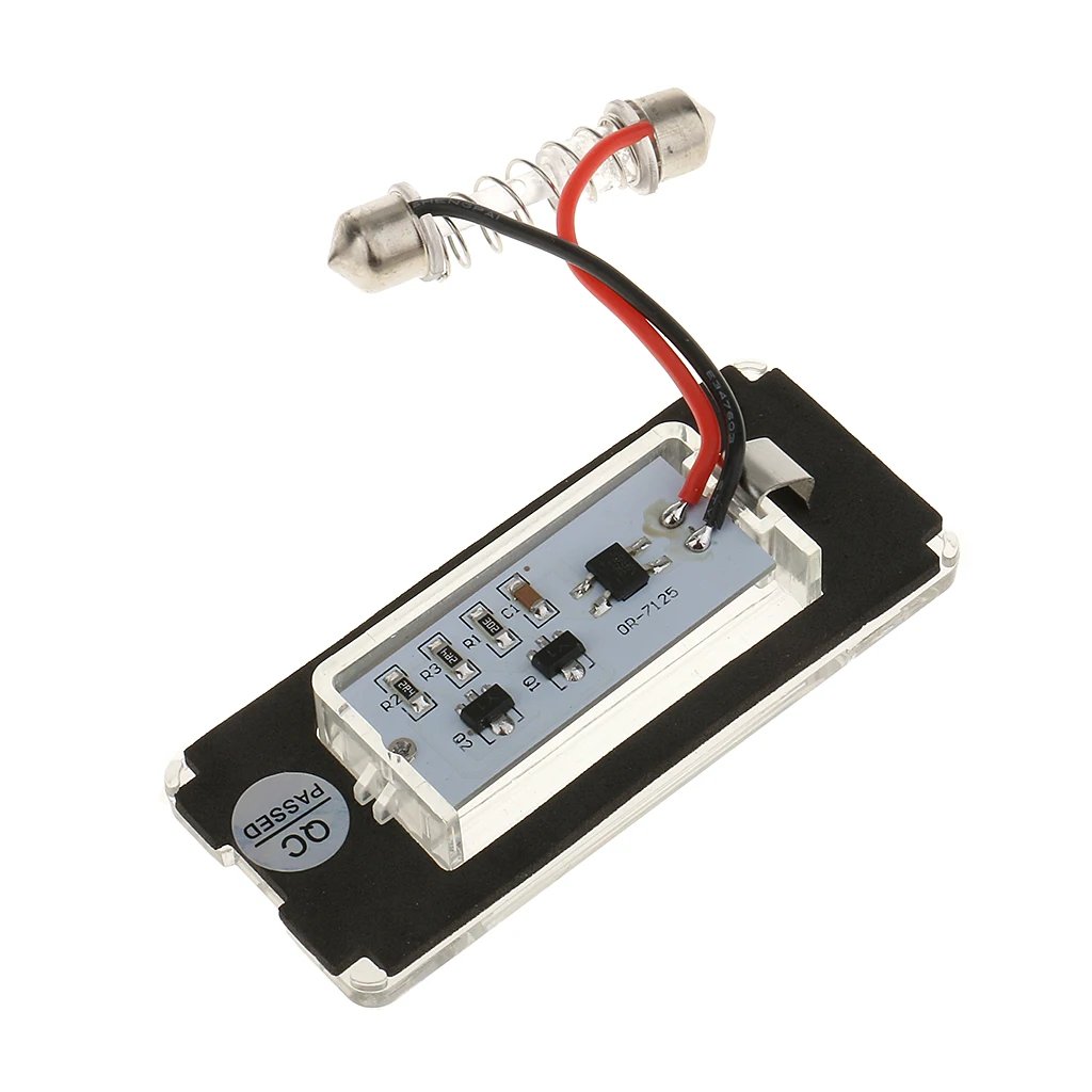 2x Яркий 12 в светодиодный номерной знак лампа 18 SMD для BMW Mini Cooper R56/57/58/59 | Автомобили