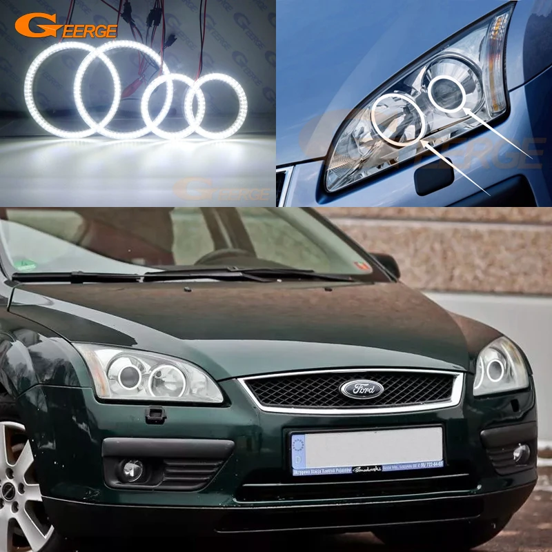 Ультра яркий SMD СВЕТОДИОДНЫЙ ангельские глазки набор колец Дневной светильник