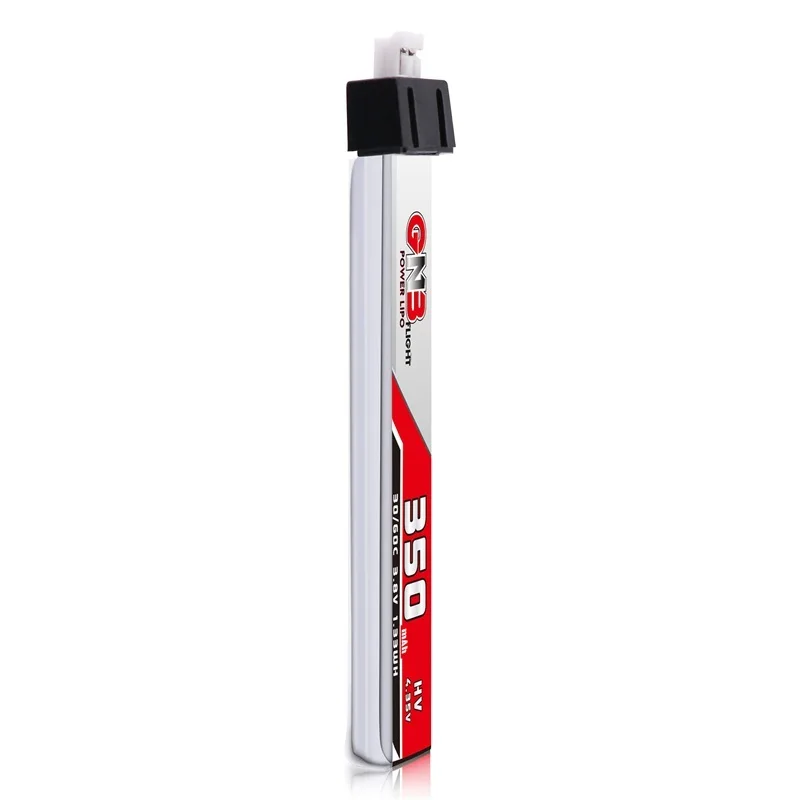 Bater&iacute;a de Lipo GNB 1S HV, 350mAh, 3,8 V, 4,35 V, 30C/60C, PH2.0, para Micro RC, FPV, carreras, Cine, Whoop, BetaFPV, Drone Quadcoper con cargador-5