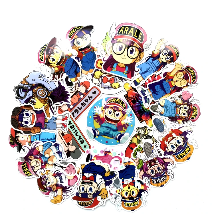 24 шт. Высокое качество японского милого аниме наклейка Ala Lei холодильник