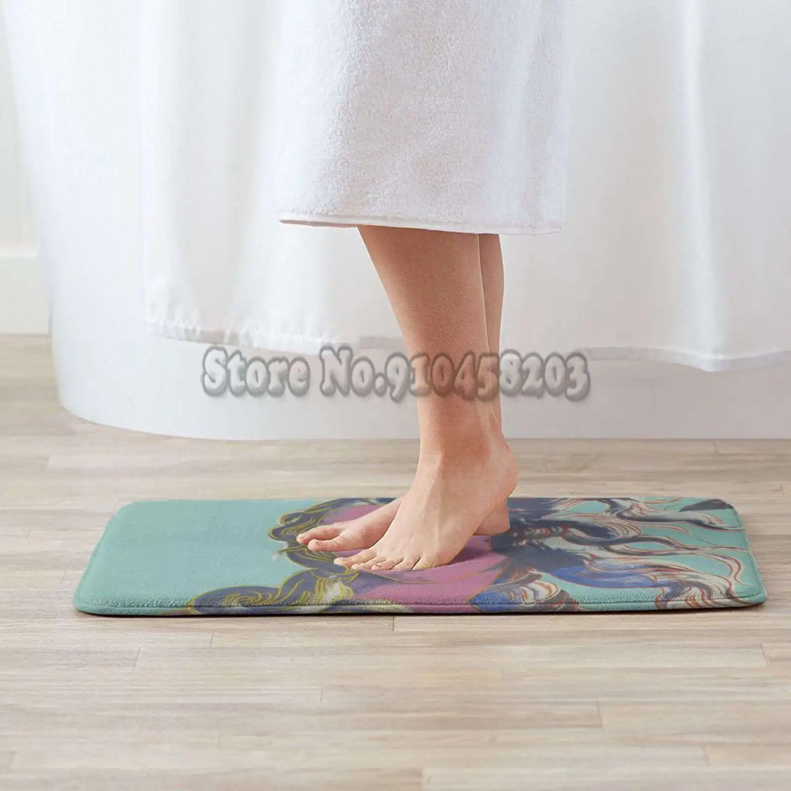 Домашний Декоративный Коврик Sandro Botticelli с изображением родов венерины коврик для