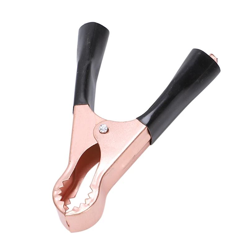 2 пары покрытые медью изолированные зажимы для автомобильного аккумулятора