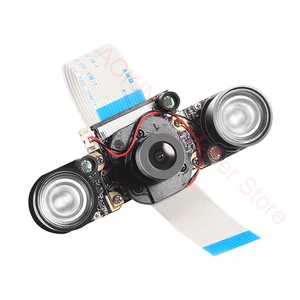 Модуль для камеры Raspberry Pi с регулируемым фокусным расстоянием, инфракрасным ночным видением, для камеры Raspberry Pi 3 Model B 4B zero w