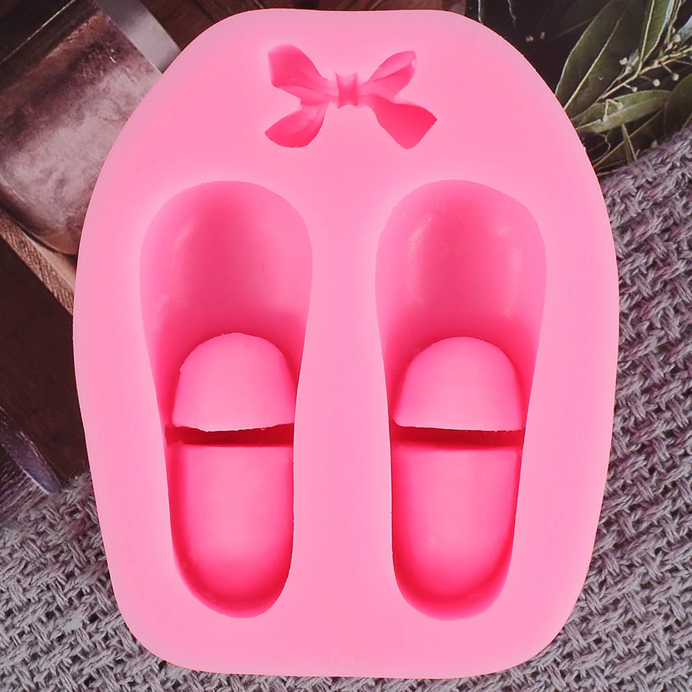 Новые милые балетки ручной работы силиконовая форма мыло кекс и печенья