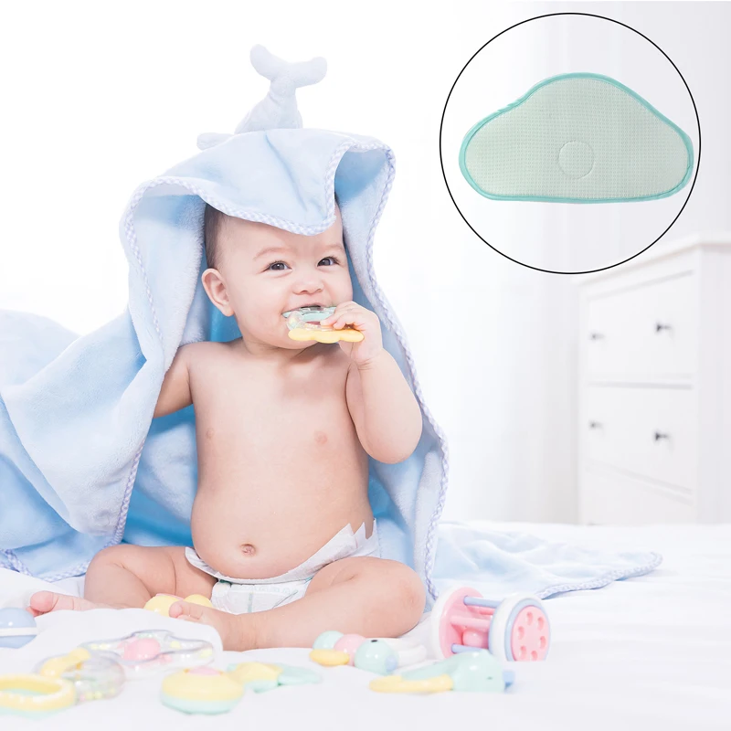 

Cloud Shaped Infant Anti Roll Pillows Baby Shaping Pillow Toddler Sleeping Positioner Cushion Flat Head Protect Newborn Bedding