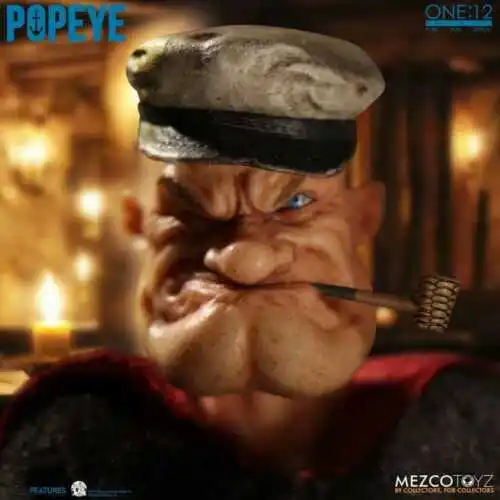 1/12 Mezco Toyz Popeye One:12 коллектив человек моряк фигурка модель игрушки|Игровые фигурки