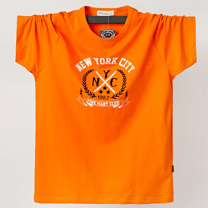 

Top brand 2020 Plus Size M-5XL Men Big Tall T-shirt Short Sleeves T Shirt Cotton Male Large Tee Summer Fit O-neck T Shirt