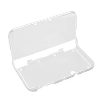 lightweight rigid plastic clear crystal protective hard shell skin case cover for nintend new 3ds xl console games