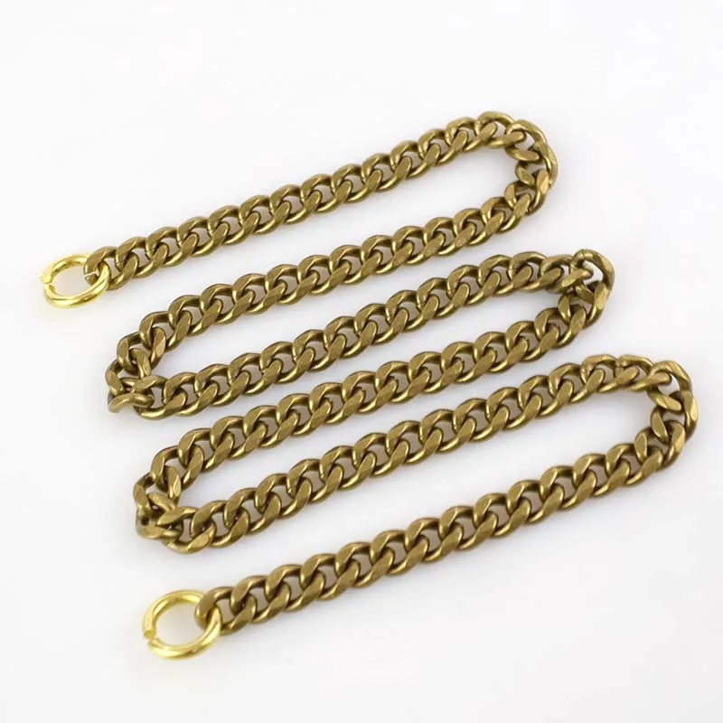 Цепочка кошелек для мужчин из твердой латуни 2 5*9*11 мм|Пряжки и крючки| |