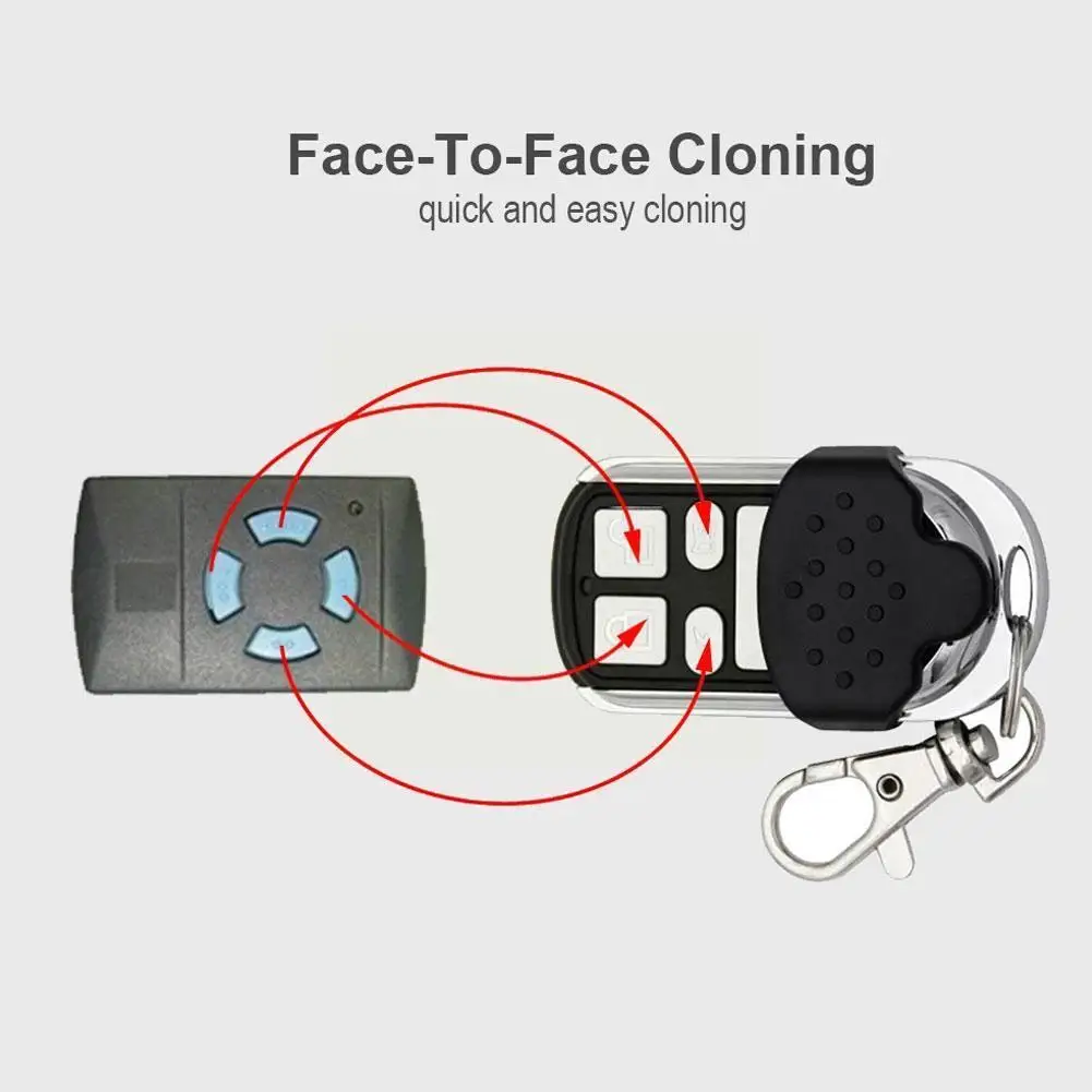 868mhz Copy Type Big Slide Metal Four-button Remote Self-copy Car Garage Control Door Clone Gate Road Home O5k6 | Электроника