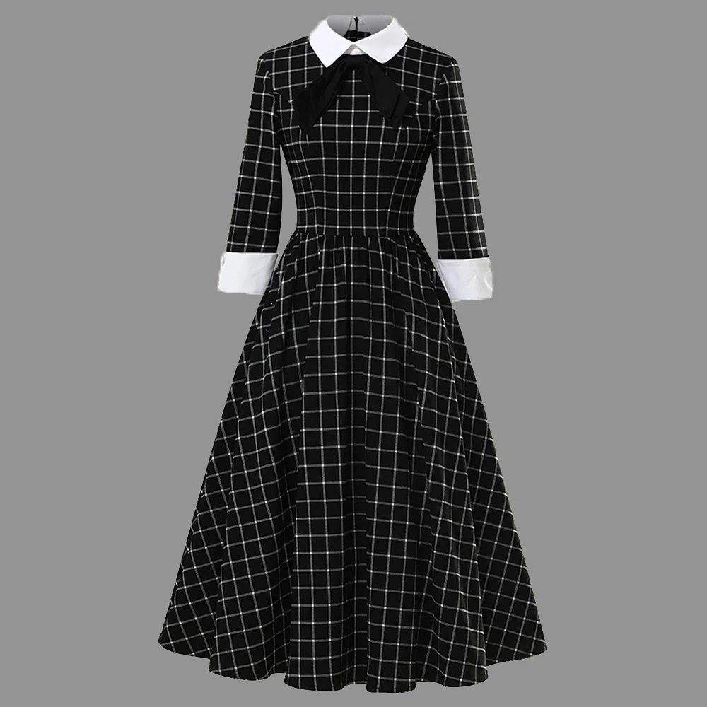 Женские платья в западном стиле весна осень новинка модные темпераментные