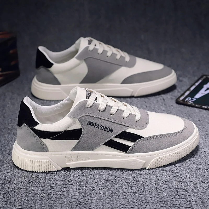 

Summer New Men's Shoes Korean Sports Casual Shoes Student Canvas Whiteboard Shoes Men's Shoes