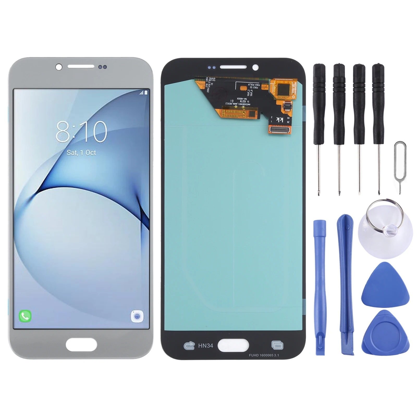 

OLED Material For Galaxy A8 LCD Screen and Digitizer Full Assembly for Samsung Galaxy A8 (2016) SM-A810