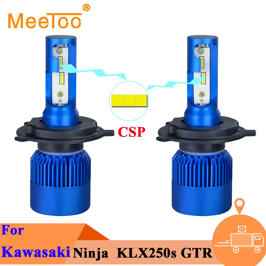 Фары головного света H4 Led HS1 H1 H7 светодиодные фары для мотоциклов скутеров 6500k 12 В 24