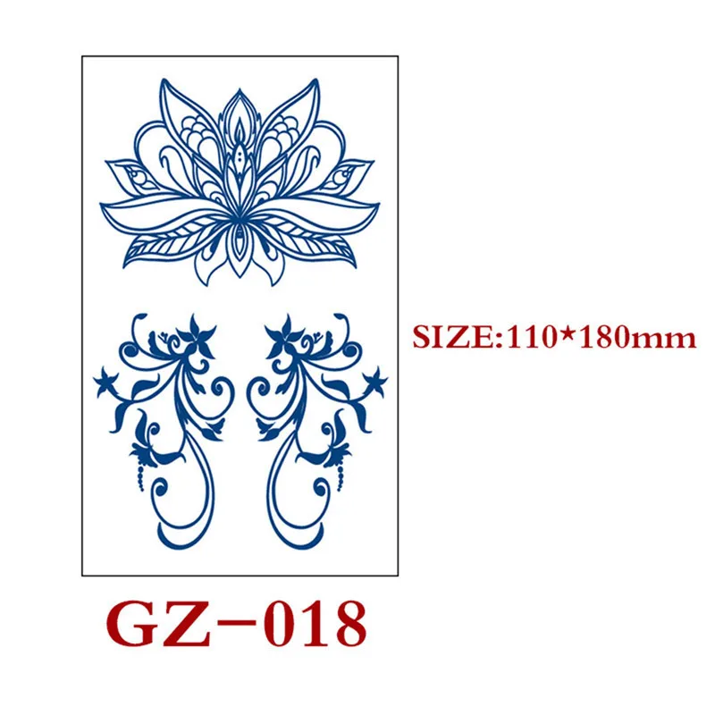 Водостойкая временная татуировка наклейка текст флеш-татуировки огненный принт