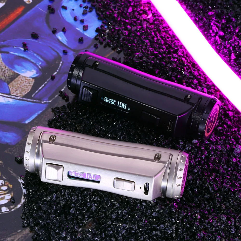 Новейший Ehpro Cold Steel 100 120W TC Box MOD с 0 0018 S ультратонкой скоростью зажигания от батареи