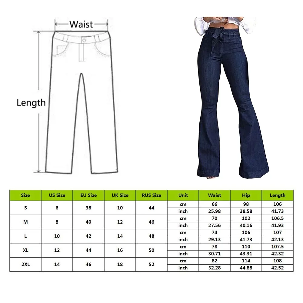 

Streetwear Striped Blue Y2K Flare Jeans For Girls Female Fashion 2020 New Vintage Denim Pants Women High Waisted Trouser Capris