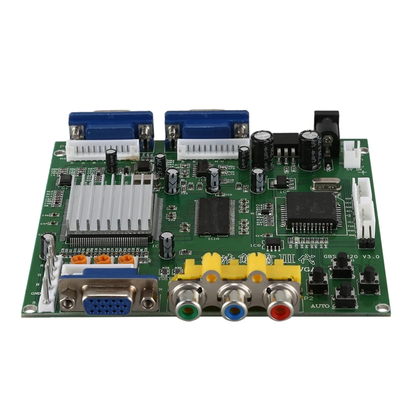 AMS-GBS8220 аркадная игра CGA/YUV/EGA/RGB сигнал в VGA HD Видео Конвертер доска (двойной выход) |