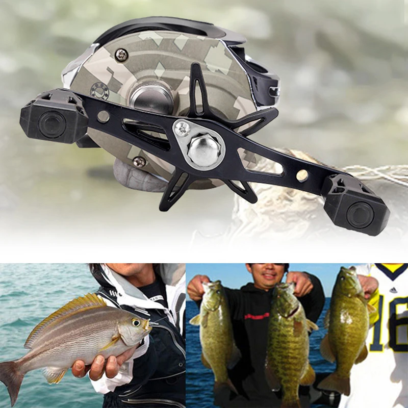 

New 7.3:1 High Speed Ratio Magnetic Brake Metal Fishing Reel Low-Profile Reel Fishing Tackles Supplies XD88