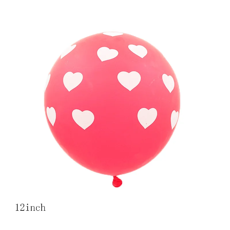 

12 inch wave dot love balloon latex printing love balloon question wedding birthday main party decoration wholesale