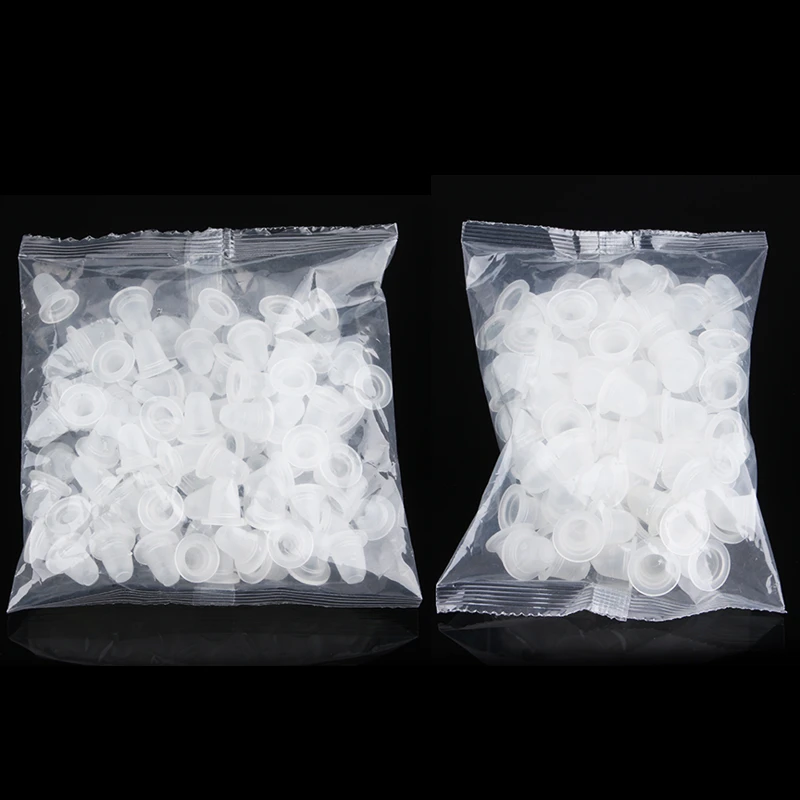 500 шт. силиконовый контейнер для микроблейдинга чернил татуировок | Красота и