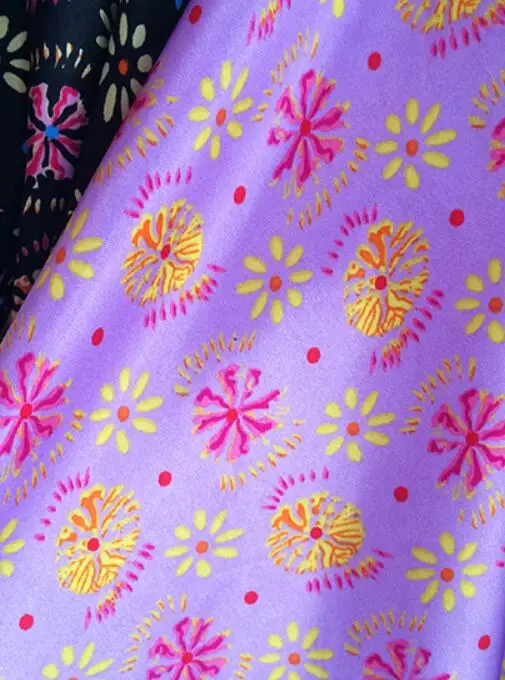 Сатиновая ткань ручной работы блестящая плетеная атласная полиэфирная тильда