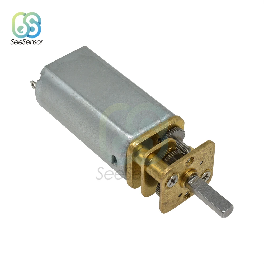 GA13-050 DC 12V Micro Speed Gear Motor Reduction With Metal Gearbox Wheel 10 30 60 100 150 200 300RPM | Обустройство дома