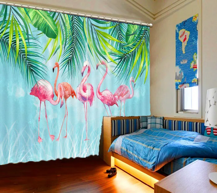 Шторы блэкаут с животными 3d-занавески для гостиной спальни гостиницы детской