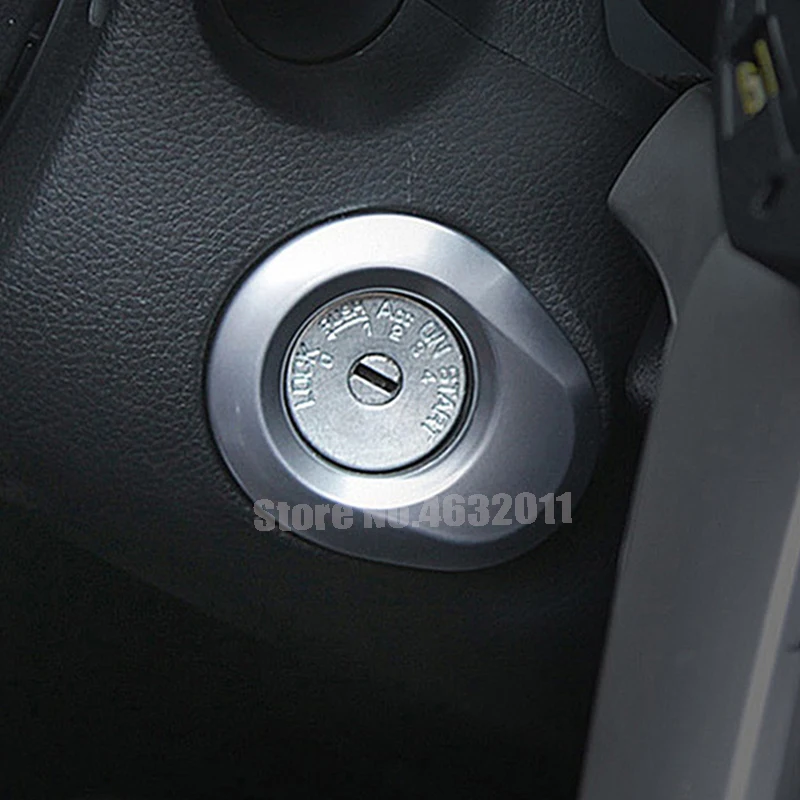 Для Nissan X Trail T31 2008 2009 2010 2011 2012 2013 ABS Матовый ключ запуска Системы зажигания кольцо