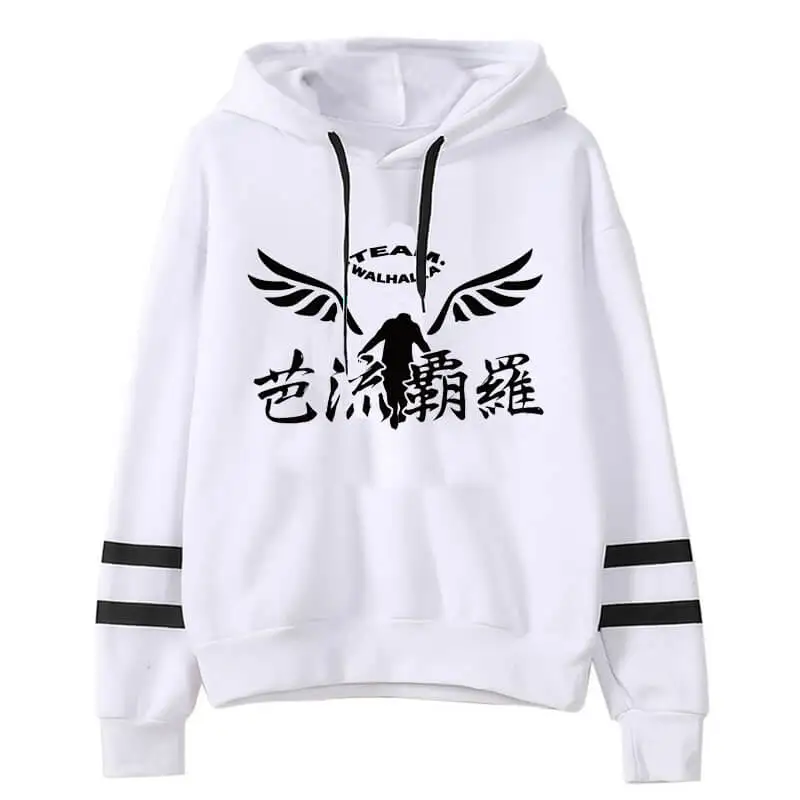 

Anime Gambar Valhalla Tokyo Revengers Kawaii Hoodie Aesthetic Pocket Casual Loose Sweatshirts Anime Tokyo Revengers Tops Moletom