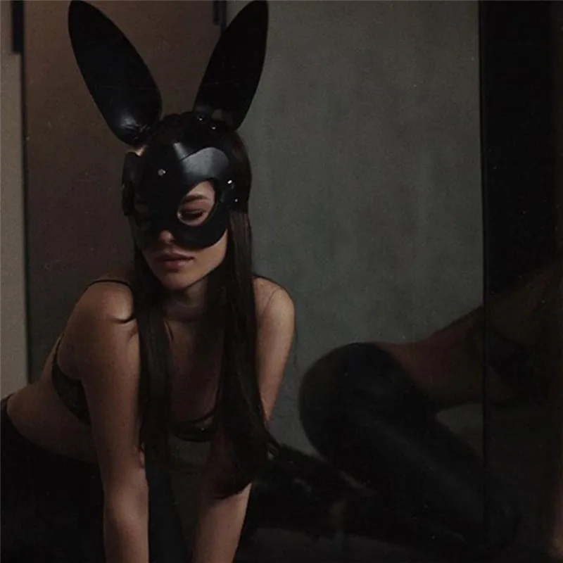 Маска для Хэллоуина сексуальная женская Праздничная маска с длинными ушами