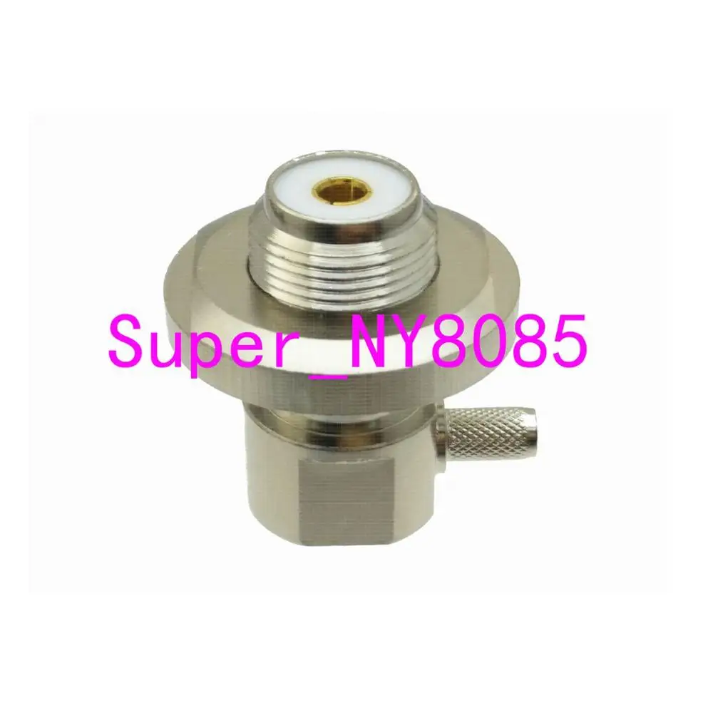 1 шт. коннектор UHF SO239 гнездовой разъем обжим перегородки RG58 RG142 LMR195 прямоугольный |
