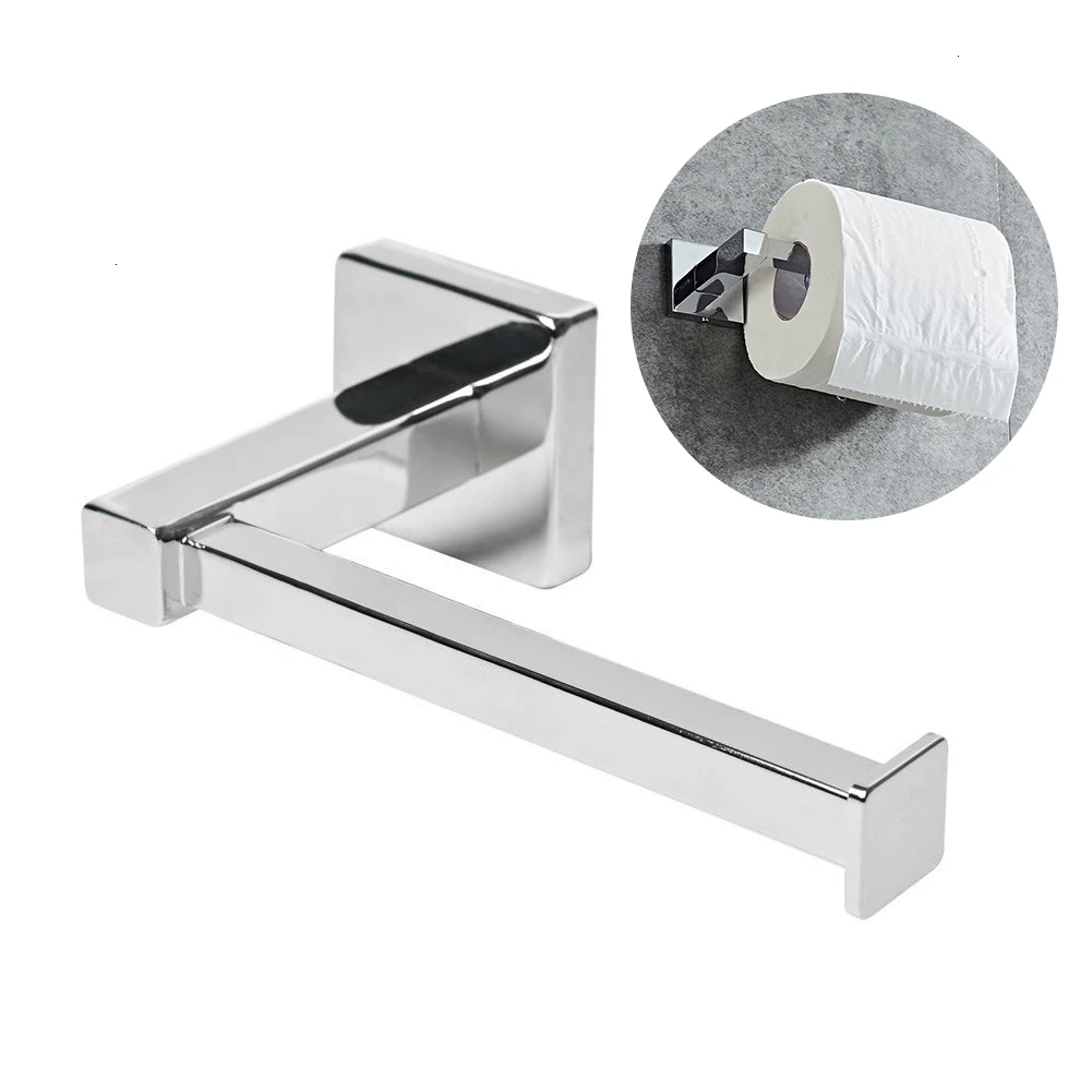 Настенный держатель для туалетной бумаги из нержавеющей стали ванной кухни
