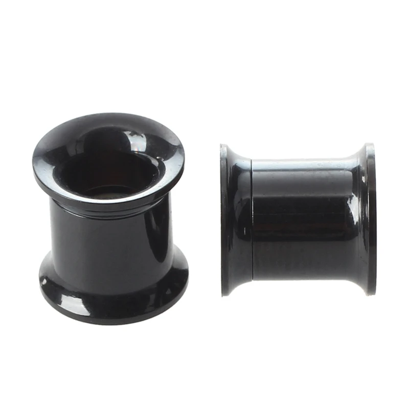 Сережки из серебристой стали в панковском стиле тоннель заглушки для ушей