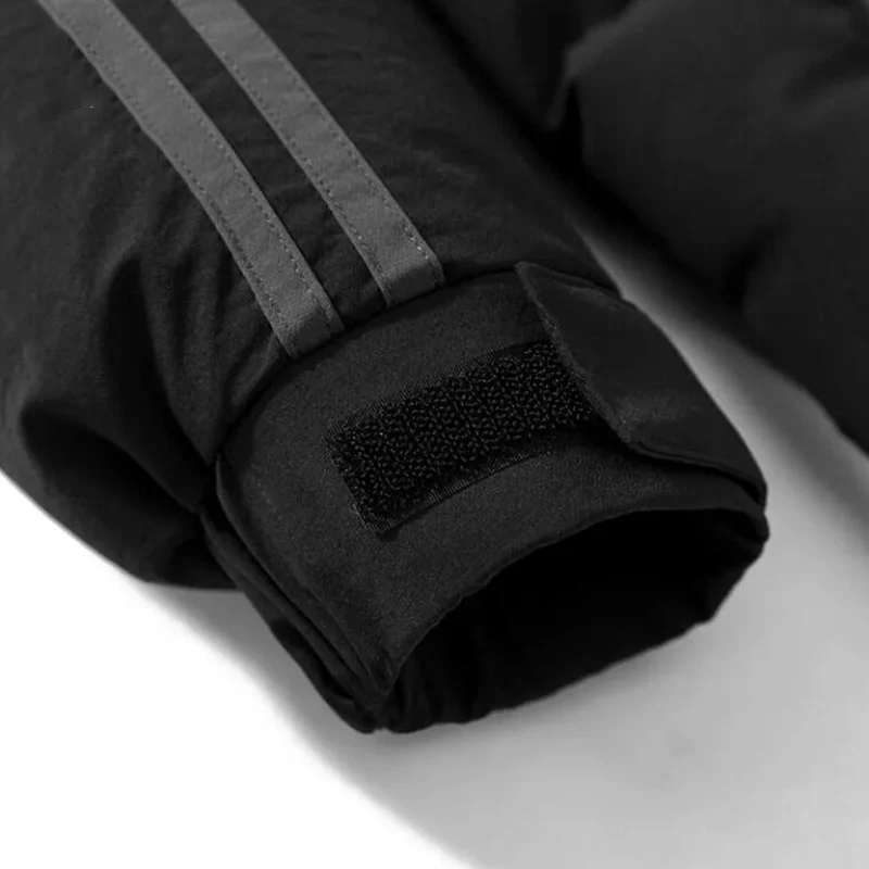 90% padded winter coat men's coat loose warm hooded thick bread cotton clothing trend ins youth parka warm windbreaker men